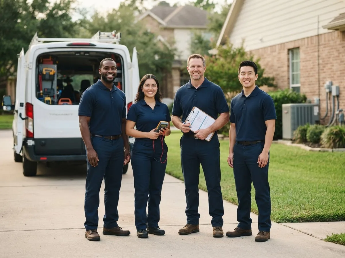 Certified HVAC technician near Diboll, TX